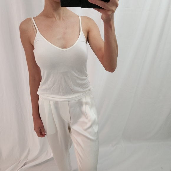 Forever 21 White Tank Top - Picture 2 of 8